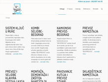 Tablet Screenshot of beoprevoz.com
